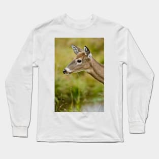 White -tailed Deer Long Sleeve T-Shirt